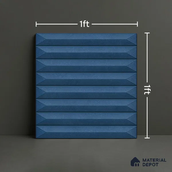 Faux Subway  Tile TL 07241 Crayon 1001 1 ft x 1 ft Ceramic Glossy Finish - 9 mm  | 2 mm Spacer is Mandatory | Please Expect a Slight Variation of Pattern (Sample)